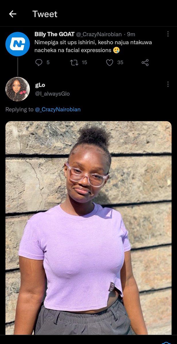 UNDERRATED NINJA On Twitter Billy Amepata Bibi Hivyo Tu Yaani You 