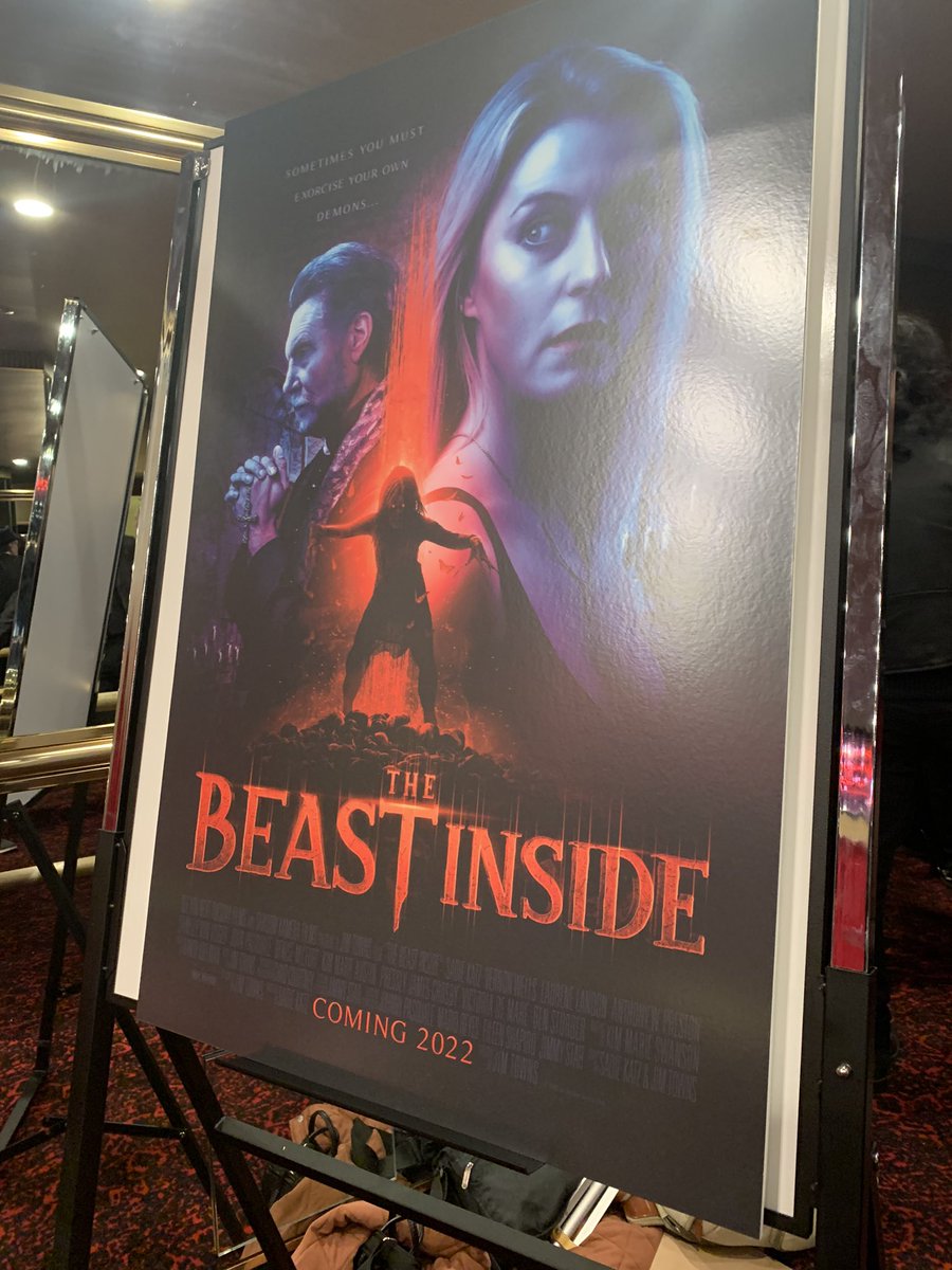 Industry screening for #thebeastinside tonight!