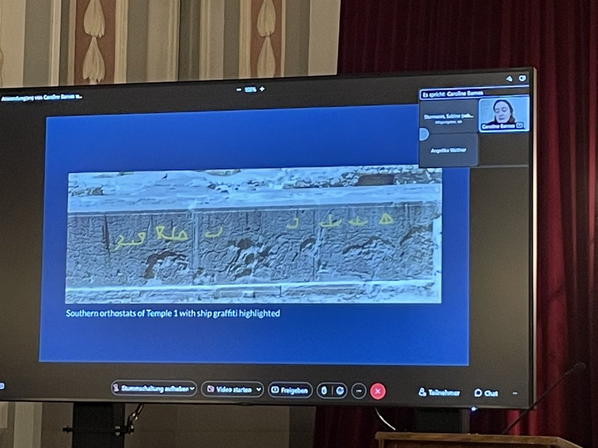 tspiritedhorse's tweet photo. … Patty Jablonsky on #Vouni, Caroline Barnes on #Kition, Kamila Niziolek and Malgorzata Kajzer on #NeaPaphos pottery, Marie-Louise Jahn Hansen on #Soli #cyprusarchaeology #PoCA2022Graz @InstitutAntike1 …4/… https://t.co/o5plJn5SOr