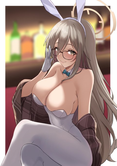 バニーアカネ描きました
 #ブルアカ 