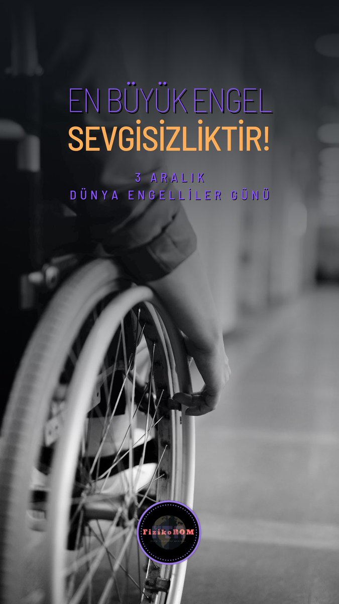 En büyük engel sevgisizliktir! #3AralikDuenyaEngellilerGuenue