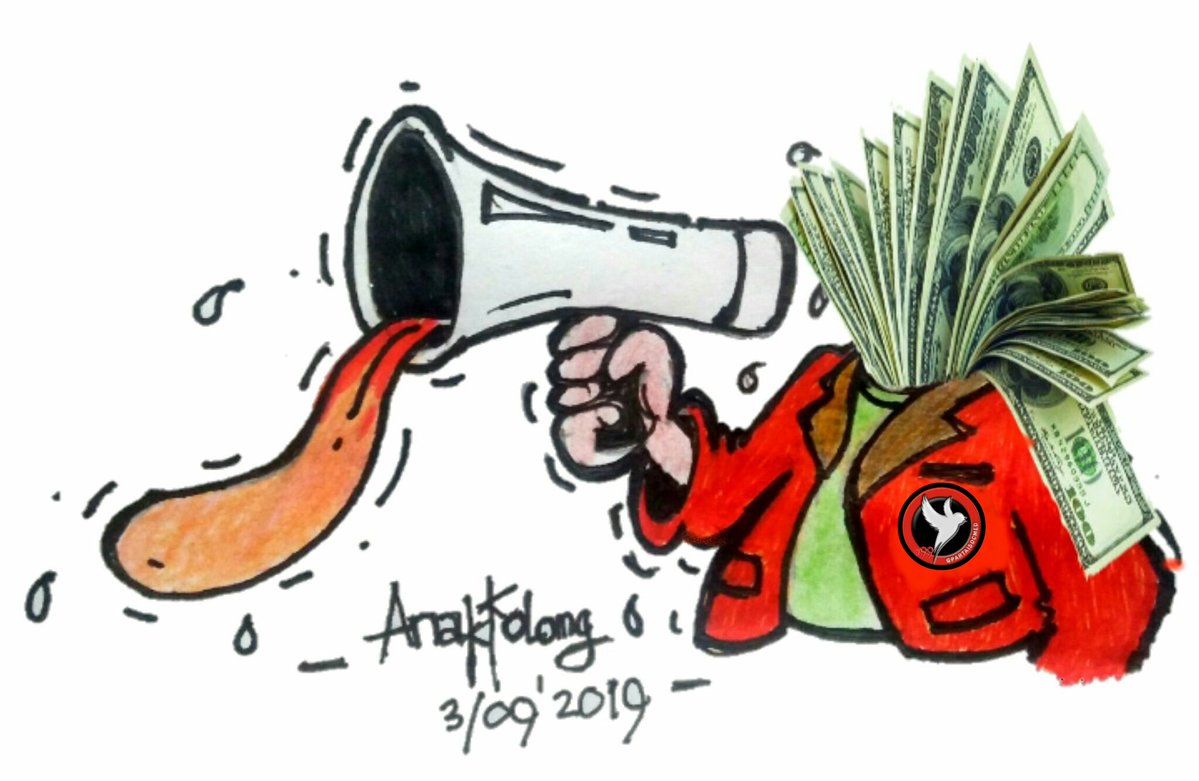 Sejak 2010 dgn akun terdahulu, sy jd tahu ada"tuhan" di twitter, tentu bagi bebek² pemujanya, bg sy cuma GIGOLO MEDSOS.

2014 dukung Jokowi beharap dpt "posisi",spy bs lunasi hutangnya yg 500jt, tp tak dilirik lalu berpaling.

Jilat bu Susi &amp; kini mengais serpihan roti Demokrat.