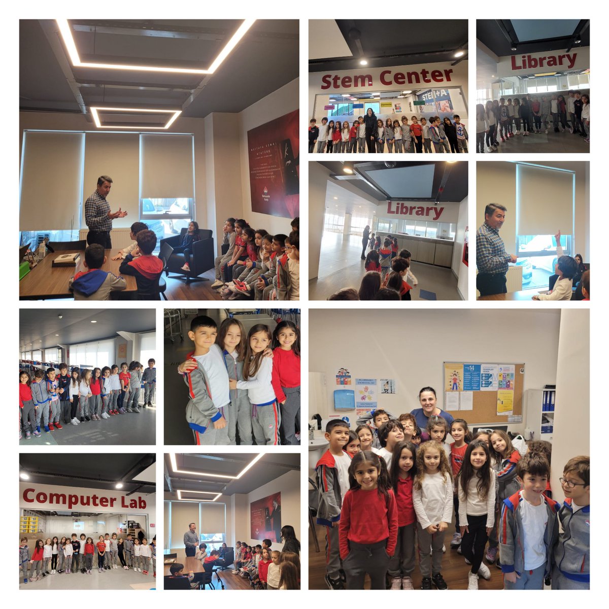 ESRA YÜKSEK (@esra9teacher) on Twitter photo Our 1st Graders went on a school trip to get to know their school better.🎈🎉 #LearningEnglishisFun #Wearetogether💐
<a href="/bahcesehir_k12/">Bahçeşehir Koleji</a> Our 1st Graders went on a school trip to get to know their school better.🎈🎉 #LearningEnglishisFun #Wearetogether💐
<a href="/bahcesehir_k12/">Bahçeşehir Koleji</a>