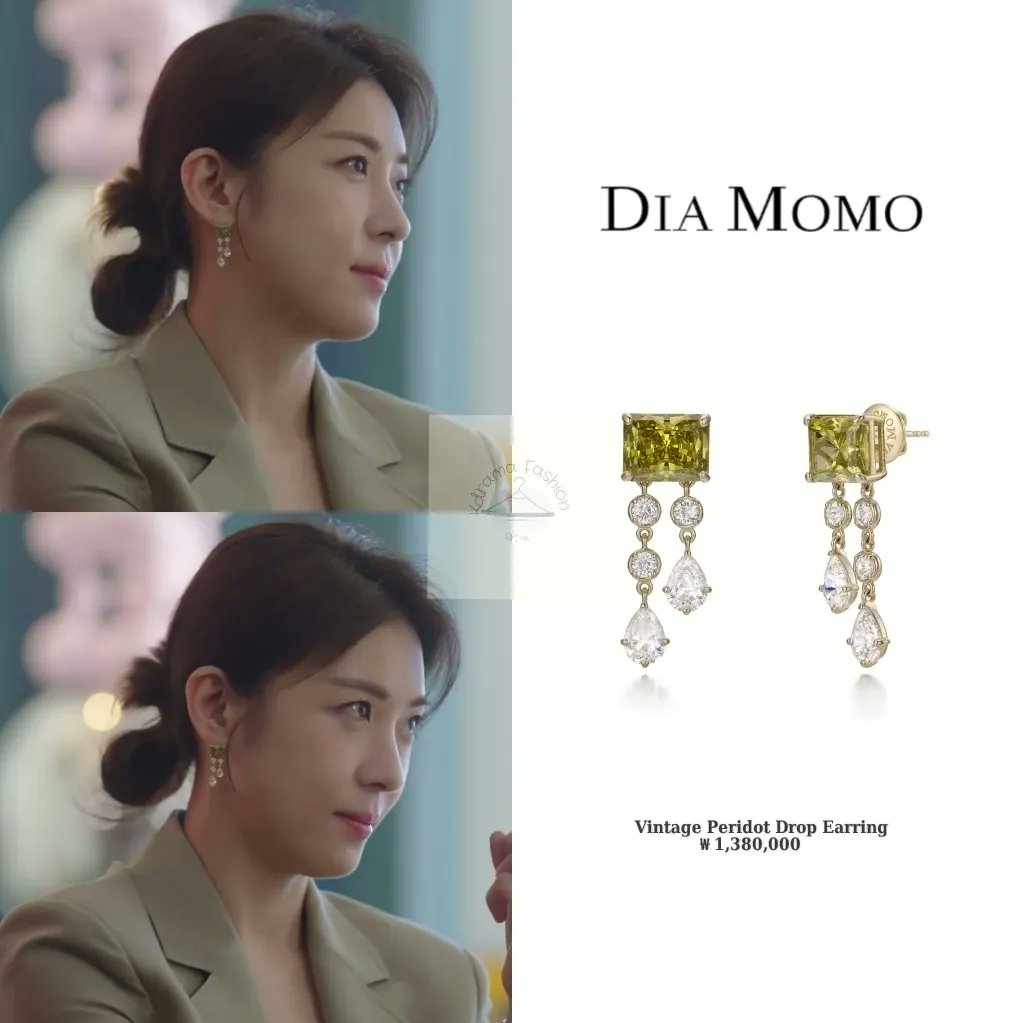 kdrama__fashion's tweet photo. #HaJiWon wore #DIAMOMO Necklace &amp; Earrings in #curtaincall
#하지원 #커튼콜 #드라마패션 #디아모모 #kdrama_fashion #kdramastyle #hajiwonstyle #hajiwonfashion #하���원패션 #하지원스타일 https://t.co/aiWcxi41EE