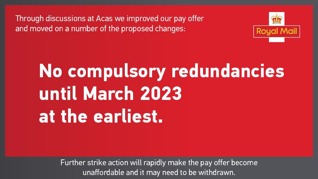 CWUnews's tweet photo. Royal Mail Group are sharing graphics like these as if it’s good news. 

What is wrong with them?!

#StandByYourPost https://t.co/RGqv2vldQk