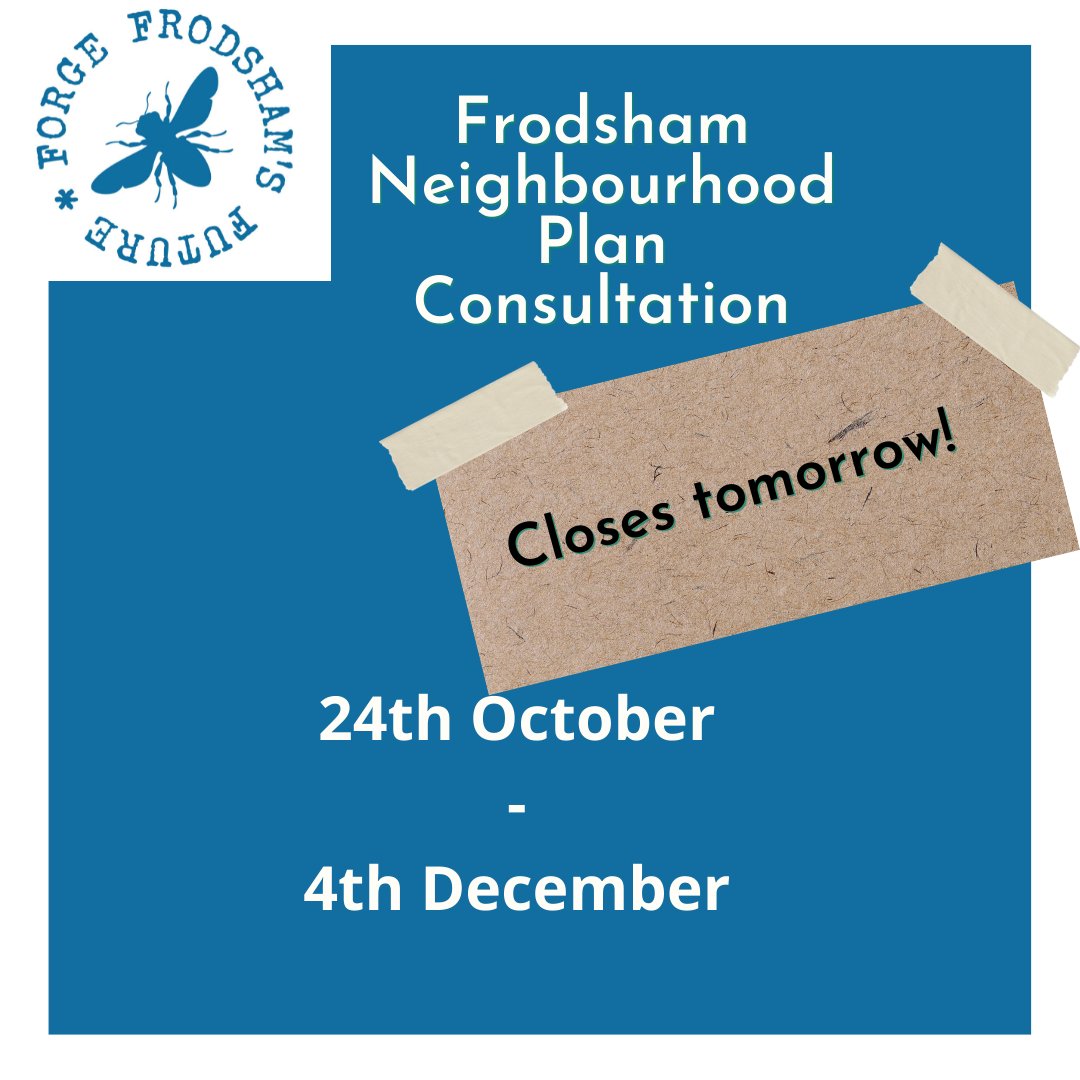 Do you want a last reminder of where to see the Neighbourhood Plan?
Get your skates on - you only have until tomorrow to add your comments.
Pop down to:
- Castle Park Town Council Offices 
- The Library 
- Princeway Health Centre. 
Or online here: bit.ly/3D4a44Y