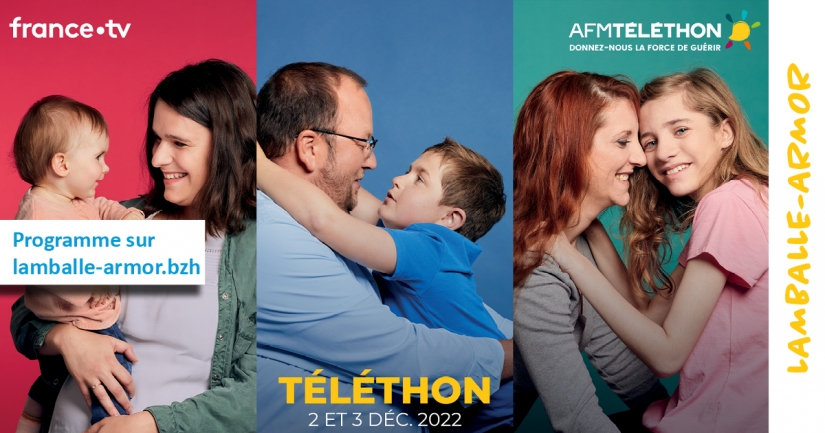 | Téléthon 2022 🤝 |

Le Téléthon 2022 c'est ce week-end à Lamballe-Armor ✅
N'attendez plus pour découvrir l'ensemble des manifestations organisées 👉 bit.ly/3GGQ0b3