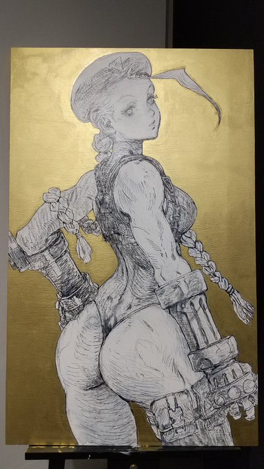 心斎橋パルコで開催中の
「ストリートファイター展」に行きました。
かの有名な原画を沢山見れて感動しましたわよ✨

色々心中に去来するものがあった展示会でした。 