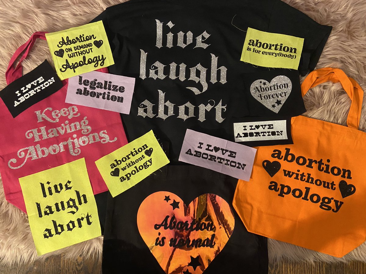 I’m loving the possibilities ✨ this is so awesome! 

Remember you can buy this merch at <a href="/MadSocFem/">Socialist Feminist Collective</a>’s Abortion Bingo THIS SUNDAY and benefit <a href="/WMFwisconsin/">WMF Wisconsin</a> and abortion access in our state! Buy tickets here: seetickets.us/event/Bingo-fo…