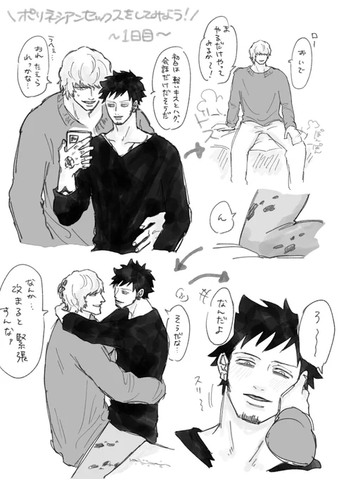 コラロ
ホ°リネシアン○ックスをしてみよう

1日目「軽いキス・ハグ・会話のみ」 