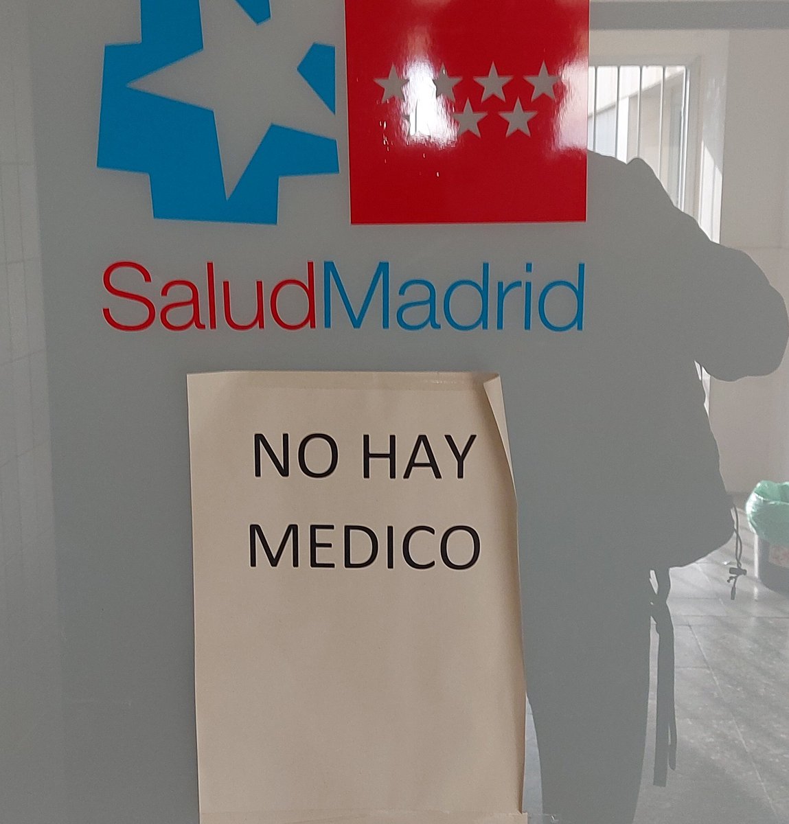 😡¡VERGÜENZA!😡
De nuevo empezamos el fin de semana SIN personal médico en las Urgencias d Primaria.⛔ Esto es inadmisible y no lo podemos tolerar. Exigimos la contratación inmediata del personal necesario. Todo lo demás es peligroso y jugar con la salud y la vida de las personas