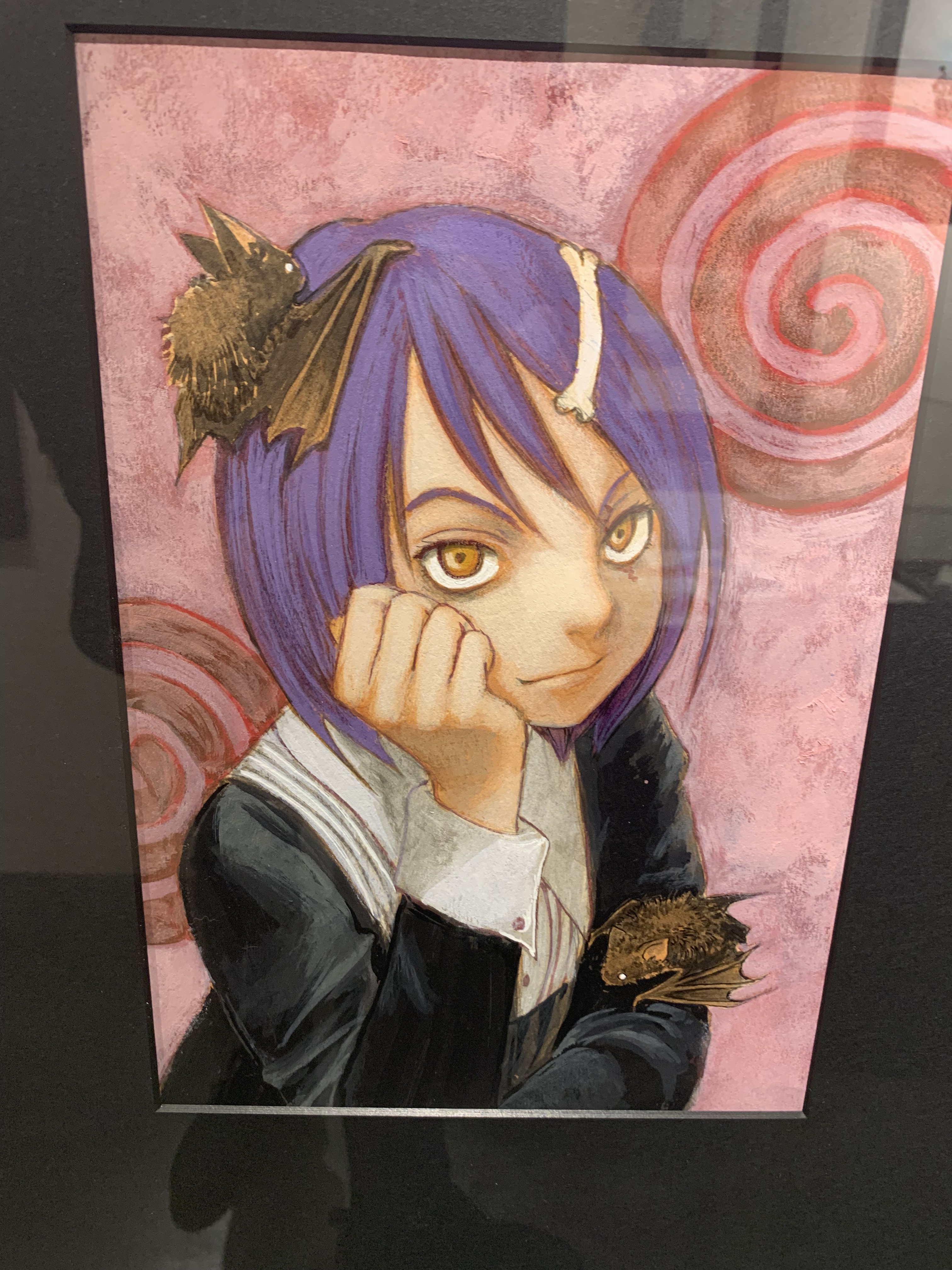 冬目景　原画展　ポスター 冬目ケイ原画展 『another K』DS caiman shibuya | Déesse space