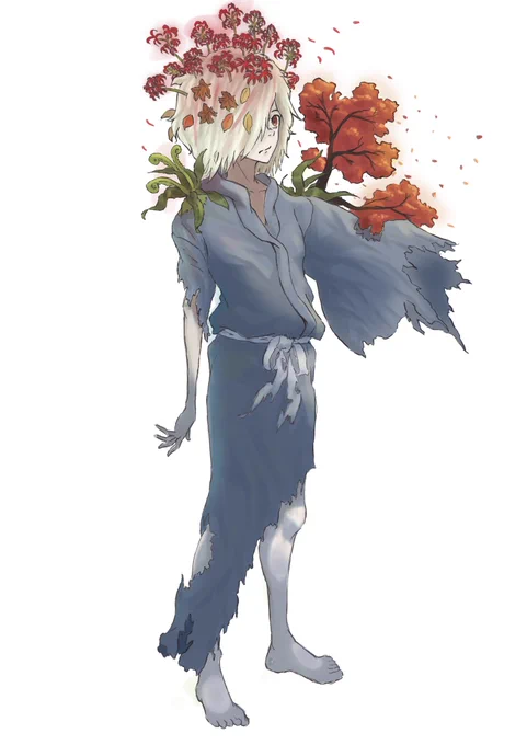 以前から意外と推す声があるので、イメージを一枚それと本の中にも一枚イラストを入れています!#カミサマのいる島 