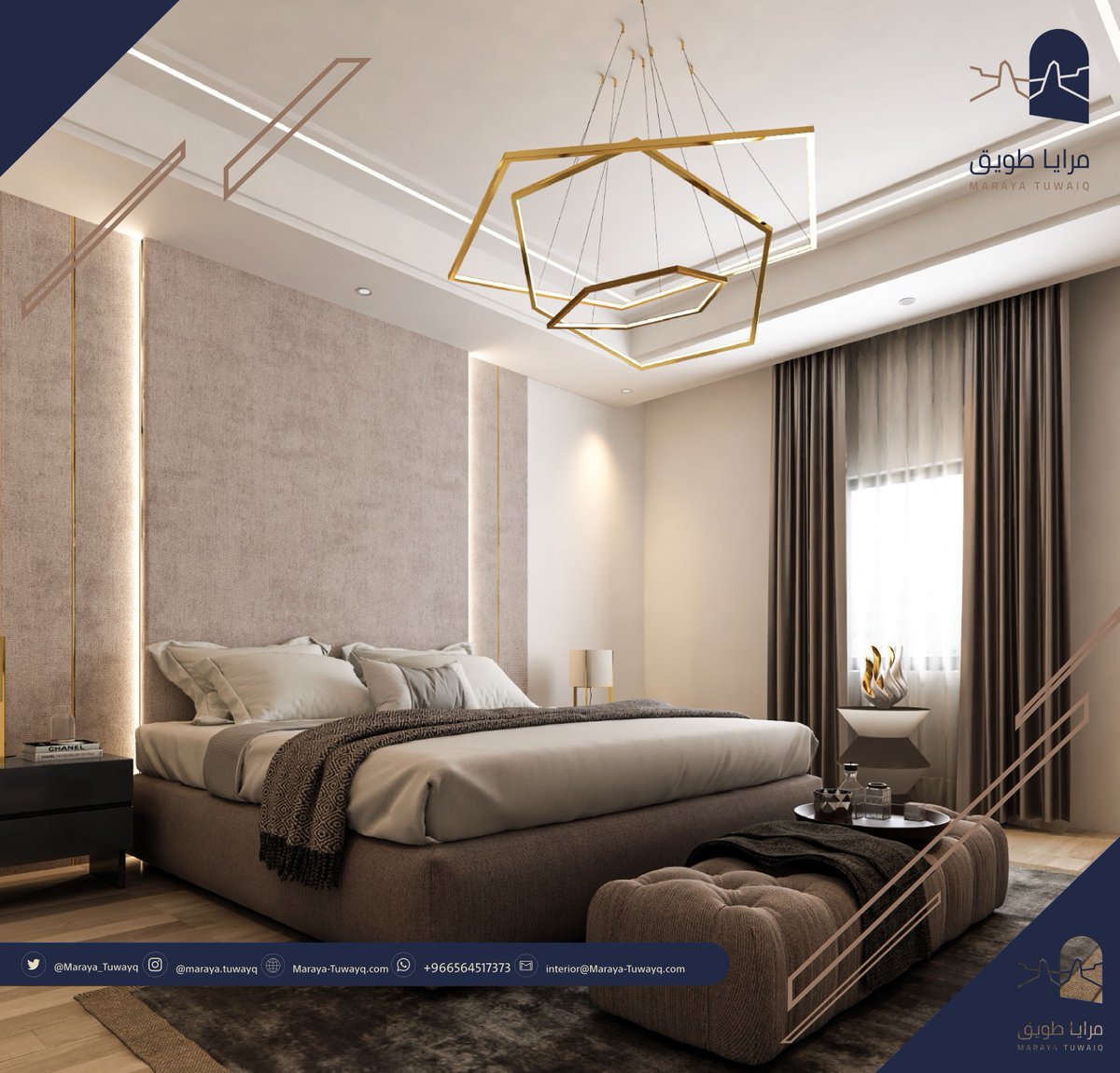 -أسس تحديد مساحة غرف النوم..

أقل مساحة للفرد البالغ الواحد ٩.٥-١٠م وللطفل ٥.٥-٦م 👌🏻..
#تصميم_داخلي