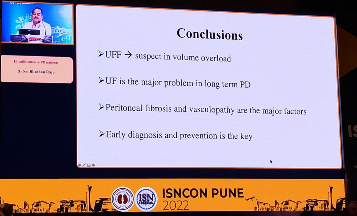 Wonderful Talk by <a href="/bhushan_sree/">Sree Bhushan Raju</a> #isncon22 "UF in PD" @isncon22