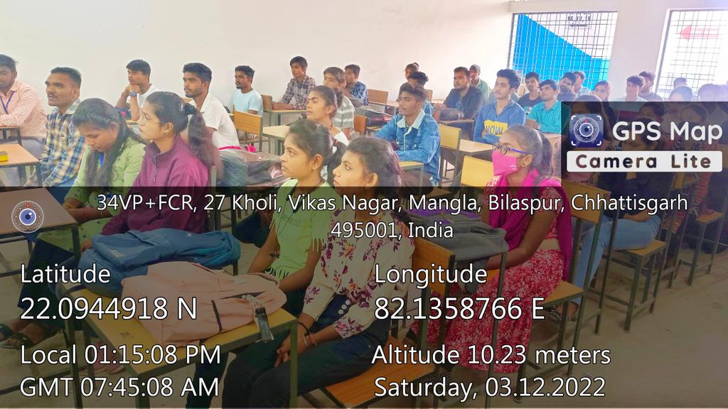 Mr_MukeshSoni's tweet photo. एसबीटी कॉलेज बिलासपुर छत्तीसगढ़ में जिला निर्वाचन अधिकारियों के द्वारा वोटर आईडी बनाने एवं उसे लिंक करने हेतु जानकारी प्रदान की गई जिनके प्रोग्राम अधिकारी मुकेश सोनी के नेतृत्व में किया गया । 

@manojsinha812 @Mr_MukeshSoni @Nss_SbtBsp https://t.co/rqFYxMxYzV