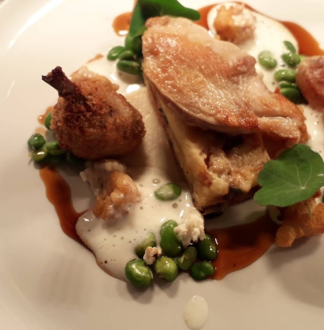 cdougan35's tweet image. winner Winner chicken dinner. @ScotFoodReview #roast #cauliflower #sundaydinner #scottishproduce