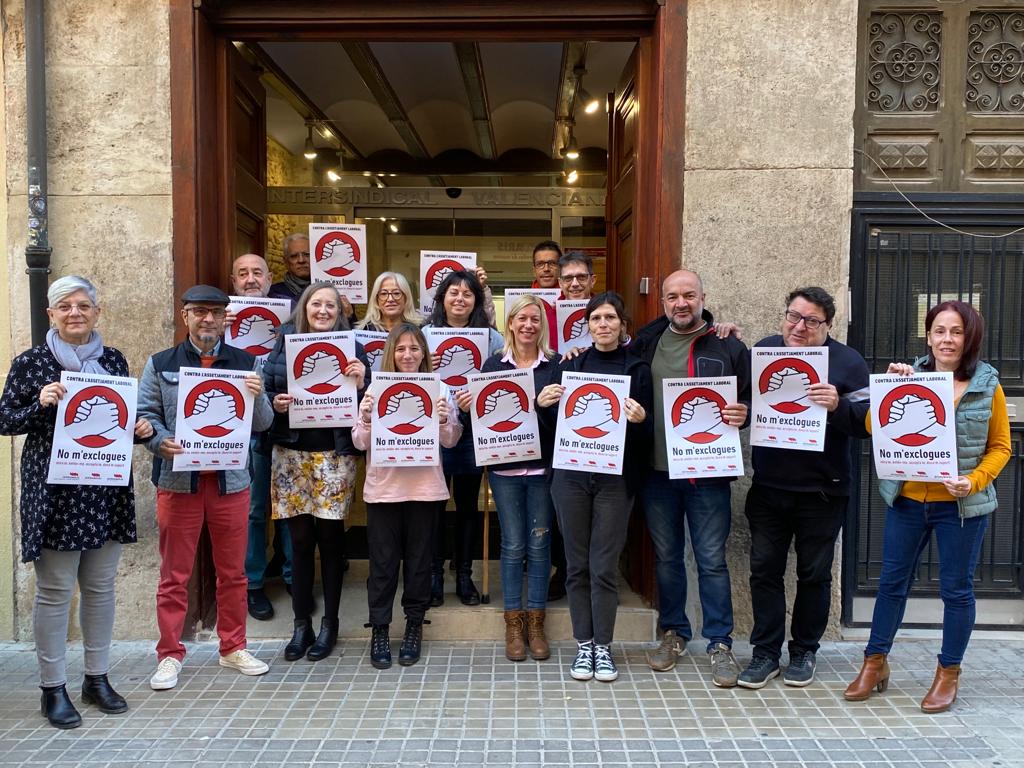 IntersindicalI's tweet photo. 3 de desembre, DIA INTERNACIONAL DE LES PERSONES AMB DIVERSITAT FUNCIONAL, Intersindical Valenciana amb la campanya “No m'exclogues”, recorda la importància de la inclusió social i laboral en el treball.
@IntersindicalV
@iv_stas @IntersindicalSa  @GVAinclusio @sticsmanuel https://t.co/bnqjb5DkvO