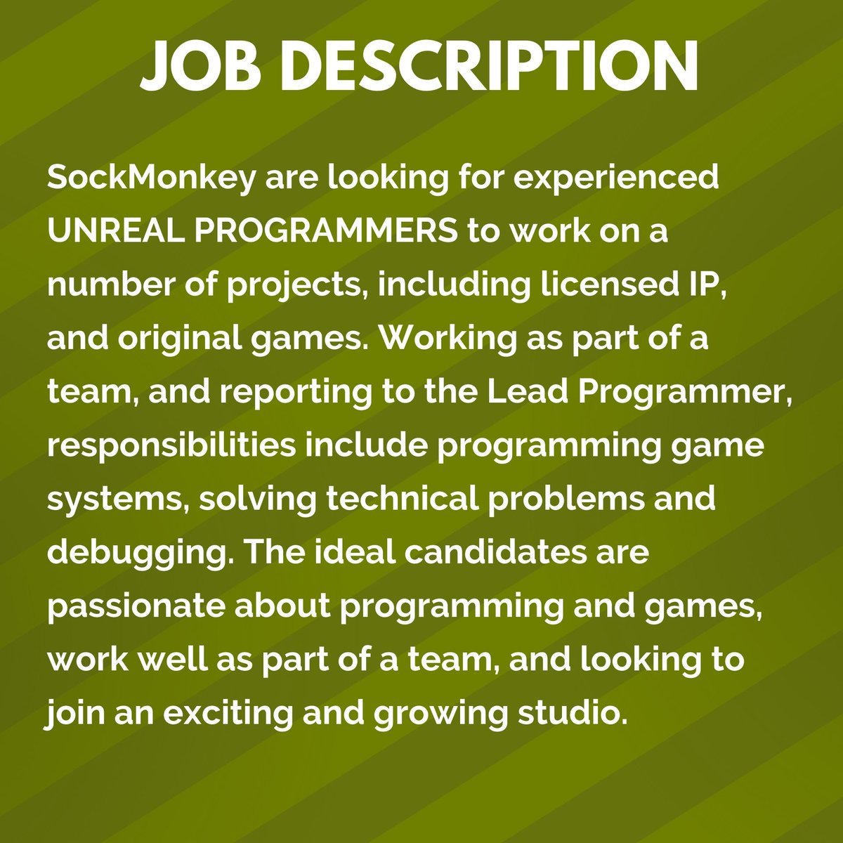 🎮 Games Jobs Direct🕹️ (@GamesJobsDirect) / Twitter