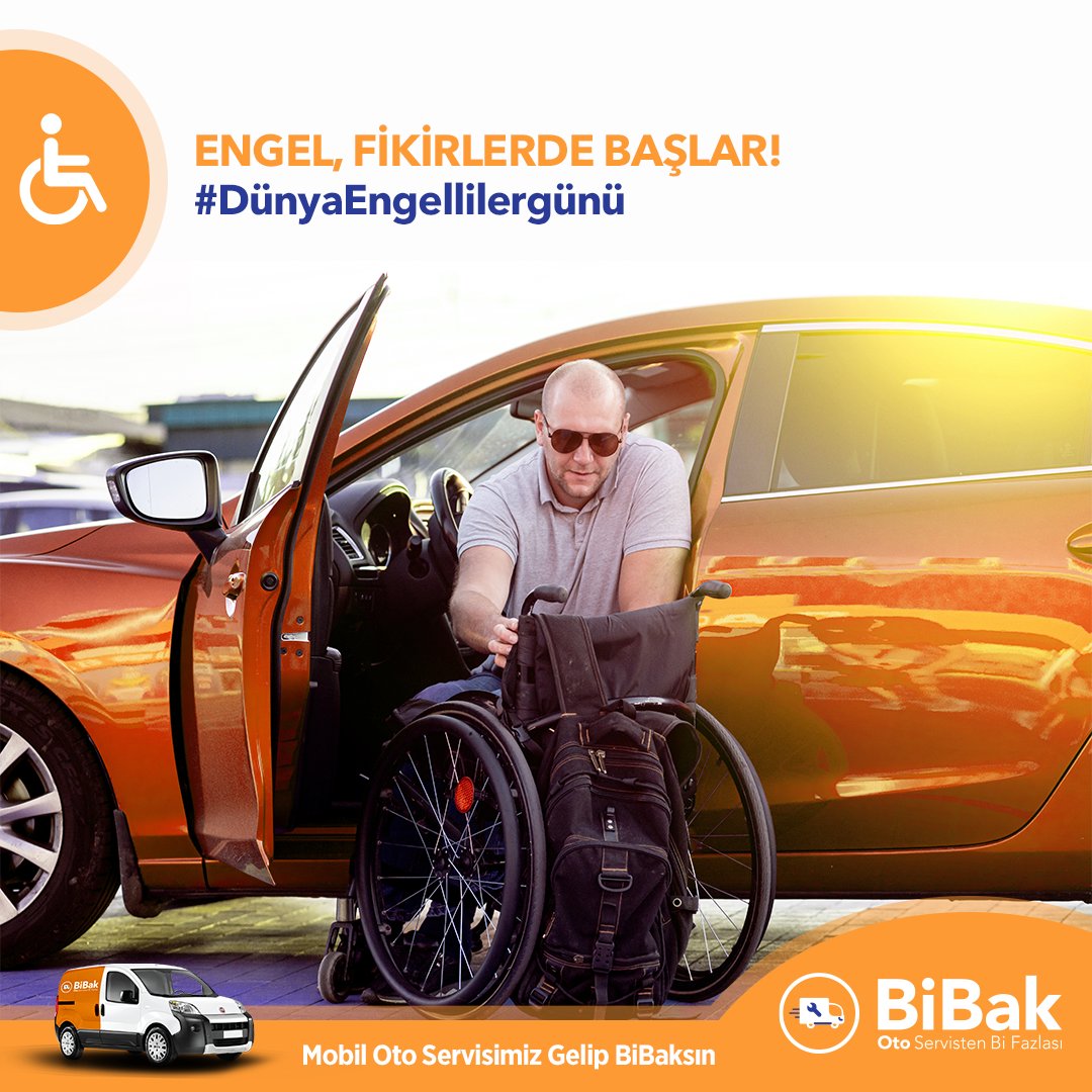 En büyük engel, fikirlerde başlar! 

#DünyaEngellilerGünü #BiBak #BiBakMobilOtoServis