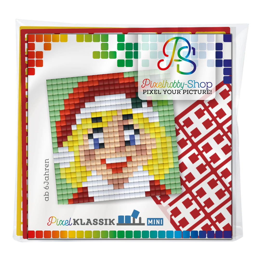 PixelHobbyDE's tweet photo. Pixelhobby Klassik (Mini) Magnet Set - Weihnachtsfrau
#weihnachtsdekoration #weihnachtsdeko 
#weihnachten 
#weihnachtsgeschenk #nikolaus 
#pixelmosaic #pixel 
#buegelperlen #diy  #legomosaic 
#bastelnmachtspass #diamondpainting #pixelart 
#pixelhobby #christmas2022 https://t.co/3BZvOrovyB