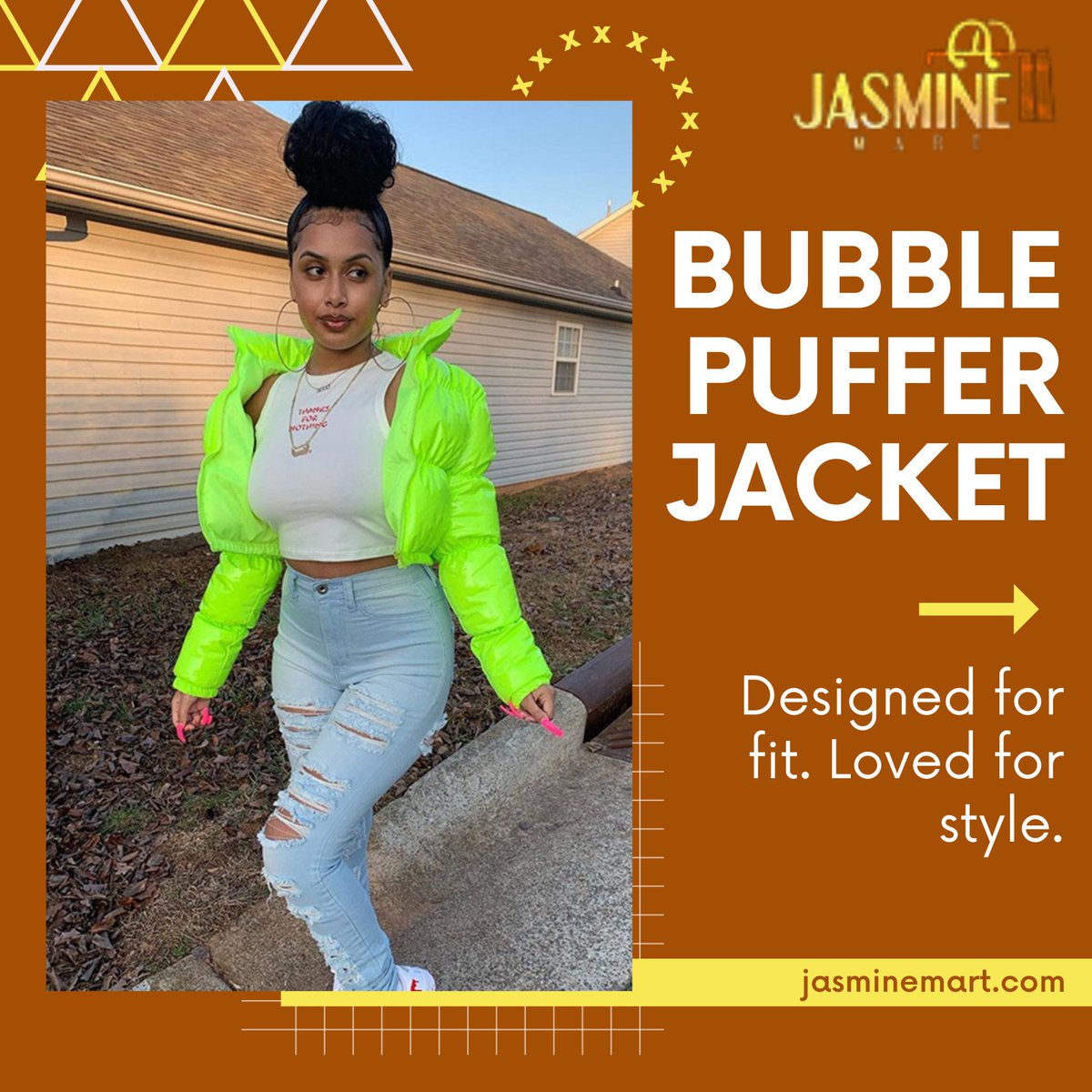 JasmineMart1's tweet image. Be bold and brilliant when it matters to your comfort and look.

Visit us:
jasminemart.com

#bubblejacket #pufferjacket #fashion #clothingbrand #jackets #jacket #winterwear #bubblejacketbudak #clothing #womenclothing #womenwear #womenfashion #fashionwear #onlineshopping