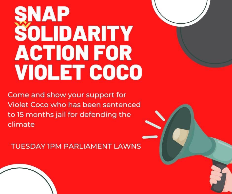 TassieWild's tweet image. We’re better than this. For freedom, democracy &amp;amp; nature stand with #violetcoco 

facebook.com/events/s/viole… #politas