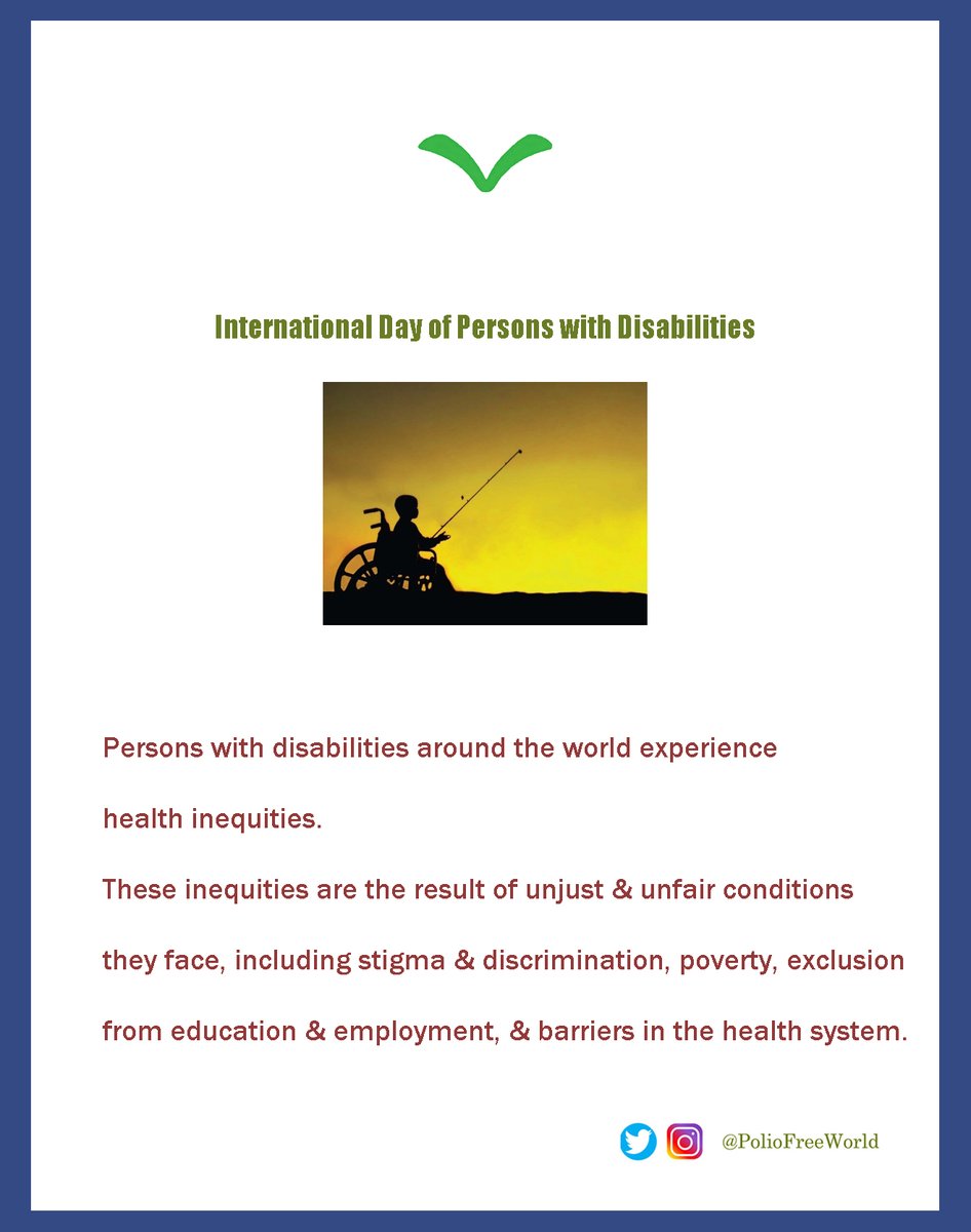Persons with disabilities around the world experience health inequities.
These inequities are the result of unjust and unfair conditions they face, including stigma and discrimination, poverty, exclusion from education and employment, and barriers in the health system.