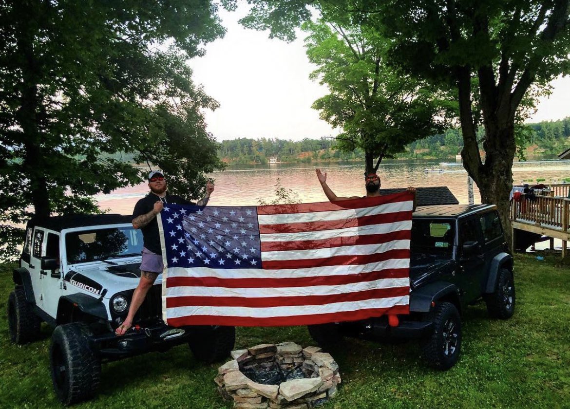 timthetatman's tweet photo. woke up today feeling so damn American🇺🇸 https://t.co/msxc8pJX9h