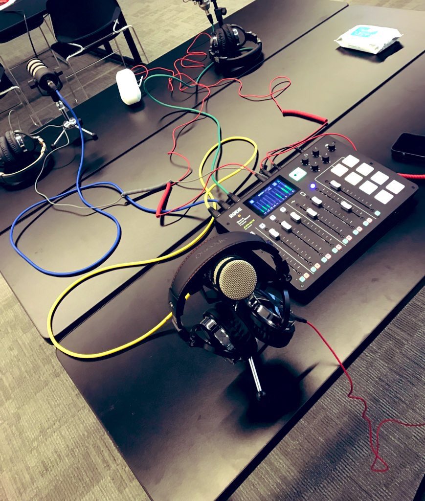 Saturday PD looks like this. Learning to podcast. <a href="/mrccheney/">Chey Cheney</a> <a href="/PavWander/">Pawanjit (Pav) Kaur Wander</a> #ETFOICT