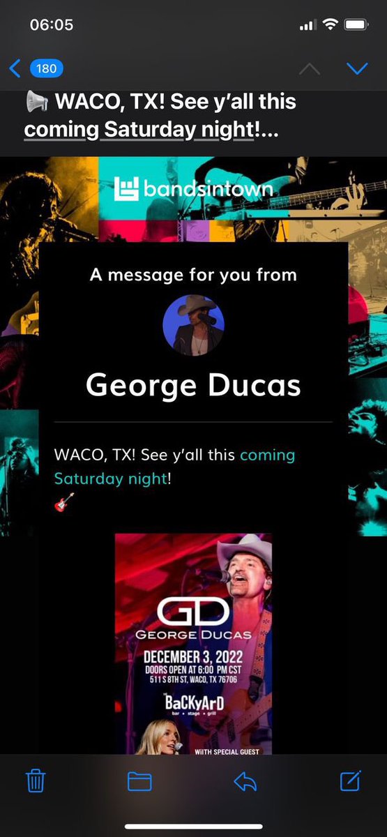 GeorgeDucas's tweet photo. In 2023, Come see me! Be sure ya never miss the next show near you! Signup for free and follow me on BandsInTown, pronto! ⬇️
https://t.co/YDy7mjDleh https://t.co/viqRq6hvkM