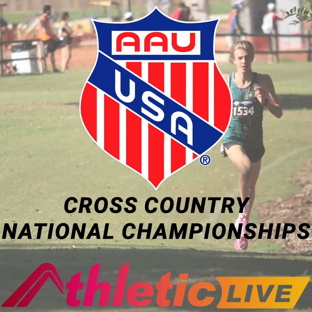 AthleticdotNet's tweet photo. Keep up on all the AAU Cross Country National Championship live results today on AthleticLIVE!

🏆 Live AAU results ➡️ https://t.co/qXLrZH8zN1 https://t.co/43FDQrsYAz