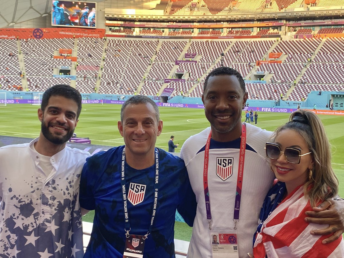 Knockout stage!!! #WorldCup2022 #TeamUSA <a href="/corygibbs/">Cory Gibbs</a> <a href="/RichardMotzkin/">Richard Motzkin</a> <a href="/ussoccer/">U.S. Soccer</a> <a href="/USMNT/">U.S. Soccer Men's National Team</a> <a href="/usmntonly/">USMNT Only</a>