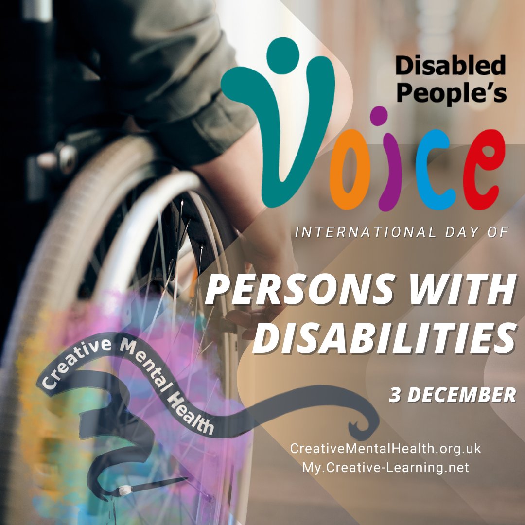 CreativeMHealth's tweet image. We worked with Disabled Peoples Voice to offer free access to on demand courses! Sign up from their website
dpv.org.uk/creative-learn…
@DPVH