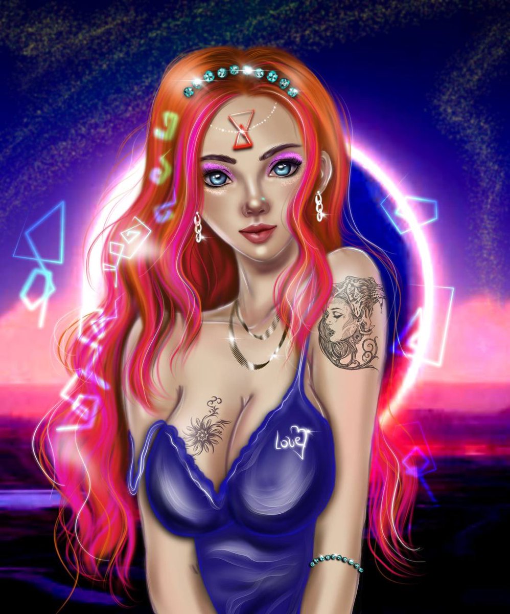 My girlfriends from other planets on OpenSea 0,05 ETH opensea.io/assets/ethereu… #NFTFam #OpenSeaNTF