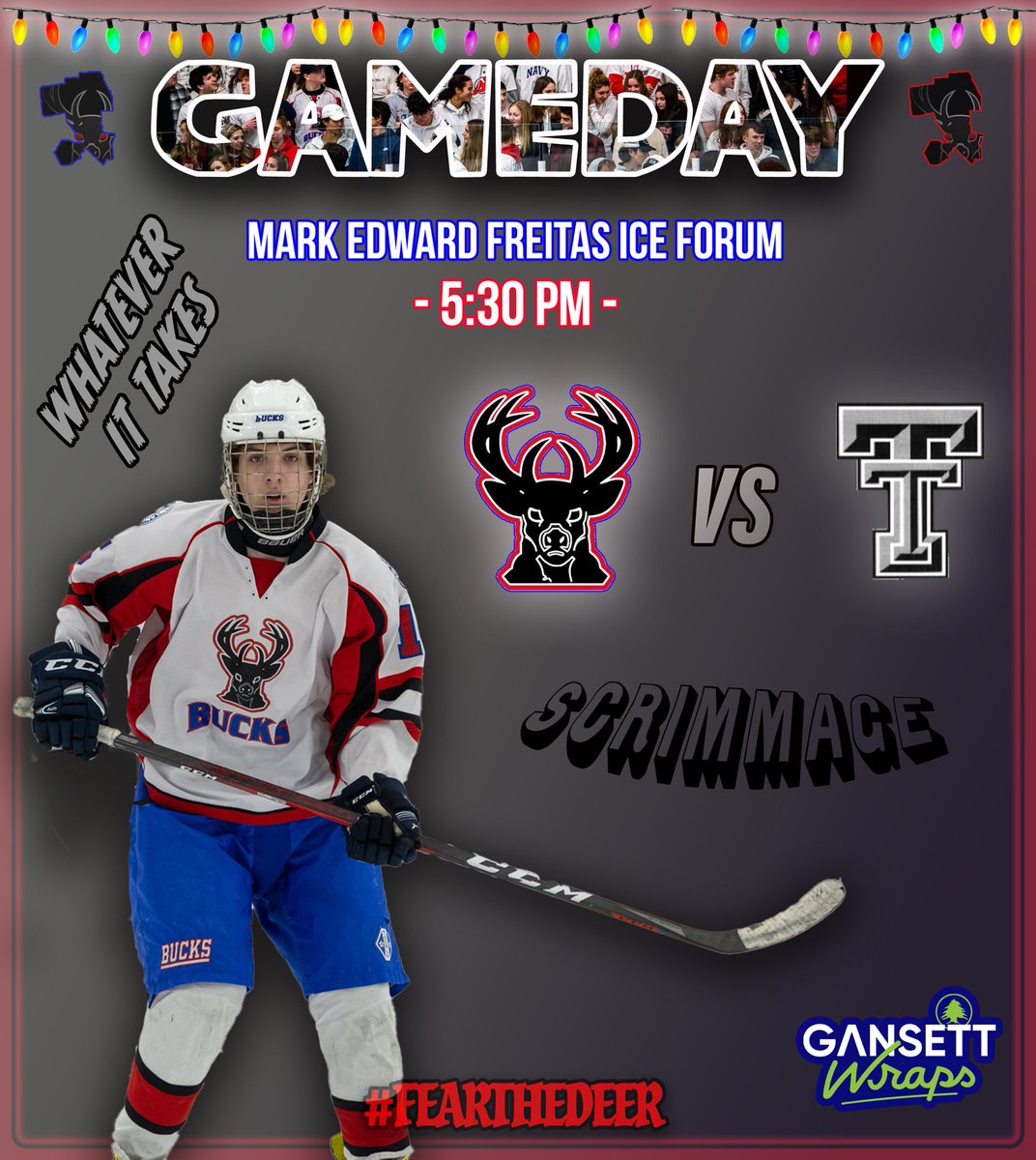 IT’S GAMEDAY!!! 

Anndddddd we’re back! Woohoo🥳

The Bucks take on the Tri Town Terrorcats in a scrimmage this evening.