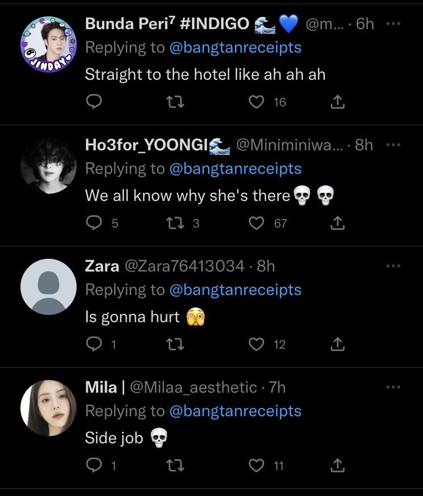 Slutshaming women just because she entered a hotel. Y’all are disgusting and most of you are women!

YG PROTECT ROSÉ 
#Protect_ROSÉ