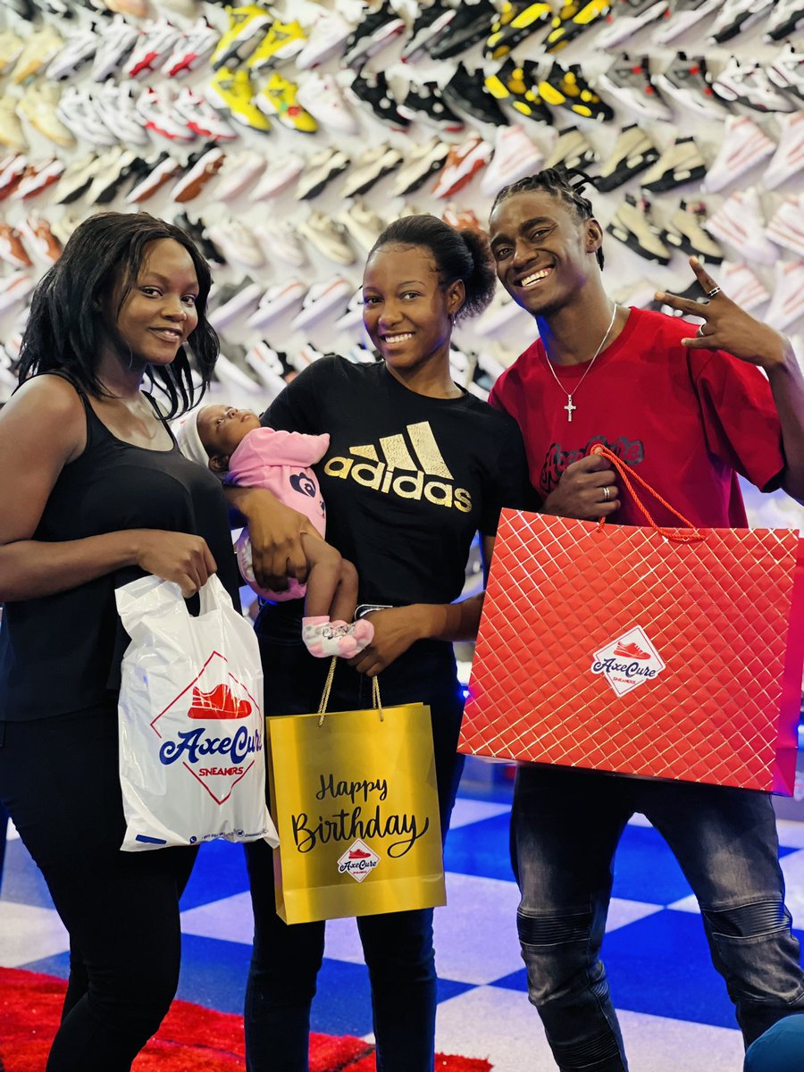 Axecure_sneaker's tweet photo. Today we were celebrating 9 years anniversary as Axecure Sneakers 😊🫶🏼 Ndokumbirawo Rt 🫶🏼help mi appreciate all those that came through to support us 😀❤️🙏Corner First st &amp; Samora st CBD https://t.co/XUBvy16fN9