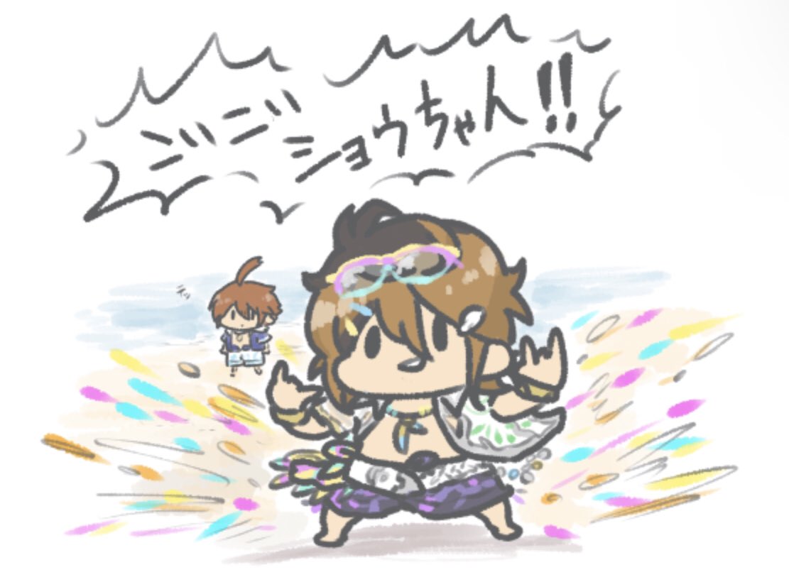 yazuti's tweet photo. 全然描く暇ないから前回のワーフリくんのイラスト再放送するね
いいよーーーーー
 #祝ワーフリ3周年 https://t.co/pMt62clLvY