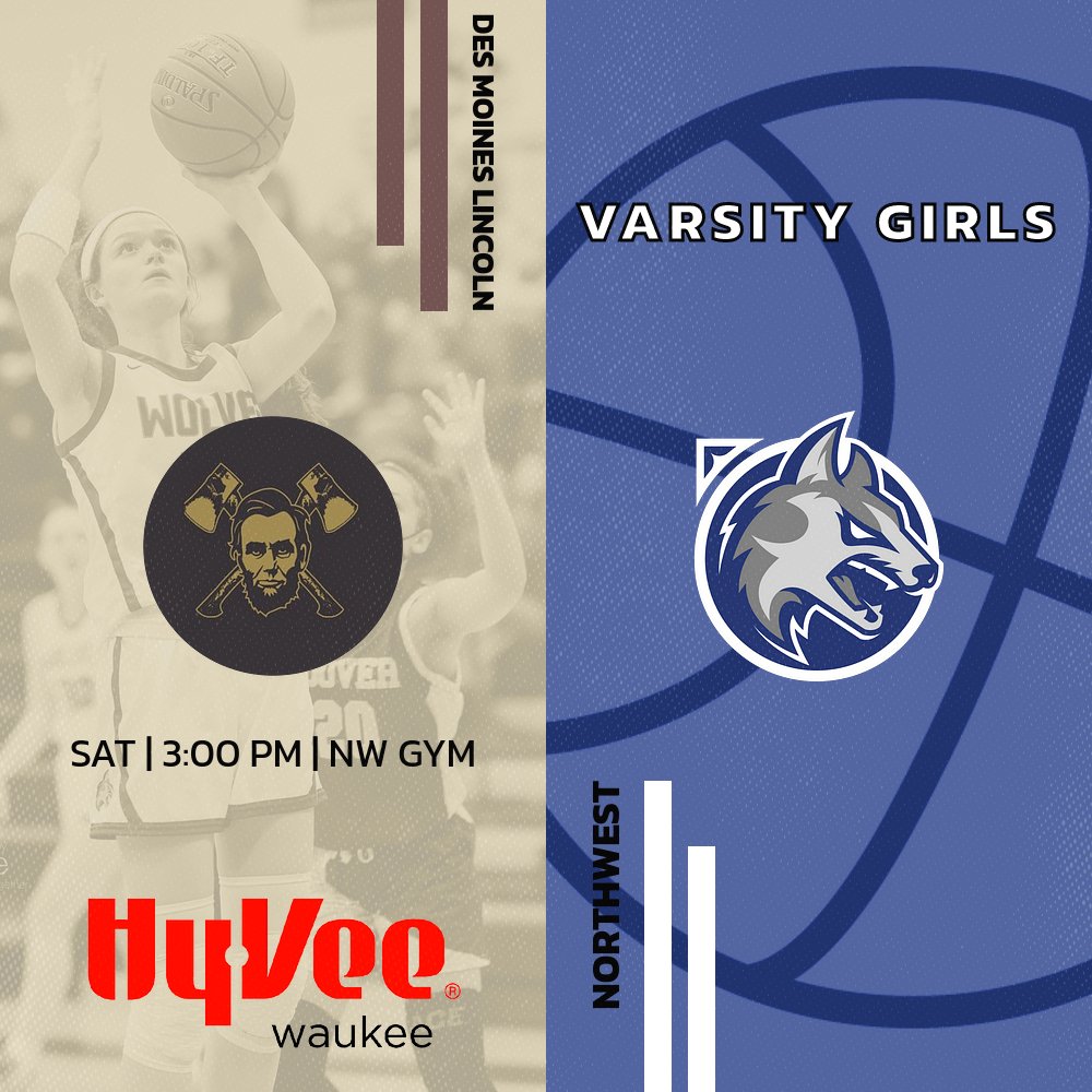 @NW_Wolves_GBB is looking for another win at home. Join the Wolves as they host @RailsGirlsHoops 
⏰ 3:00 PM
📍@WaukeeNW main gym
🎟 vancoevents.com/BNKO
🖥 facebook.com/PMFMedia <a href="/PMF_Media/">Pardon My French Media</a>