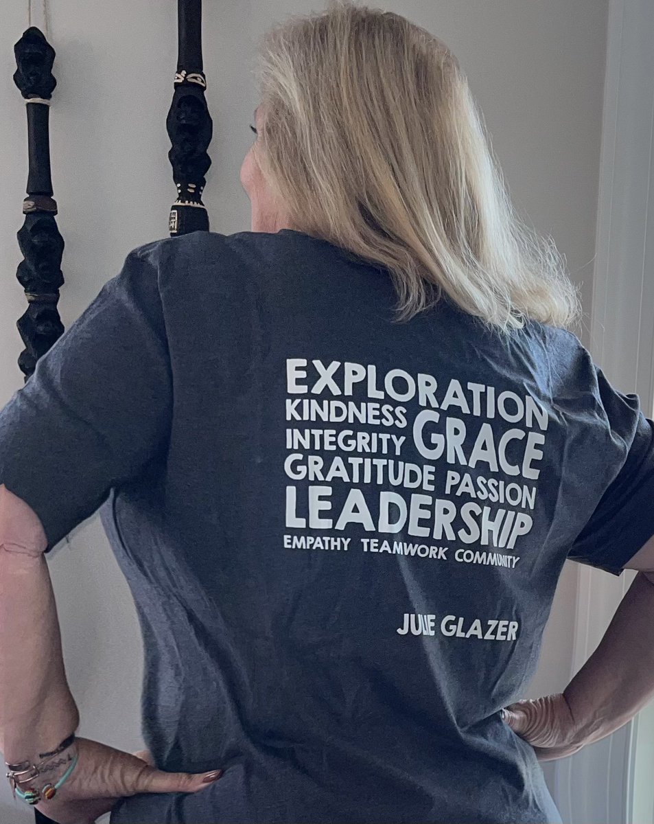 Christmas came early! Thank you <a href="/Apptegy/">Apptegy</a> for following up our time in Memphis with this great t-shirt highlighting my values! Love it!! 💕