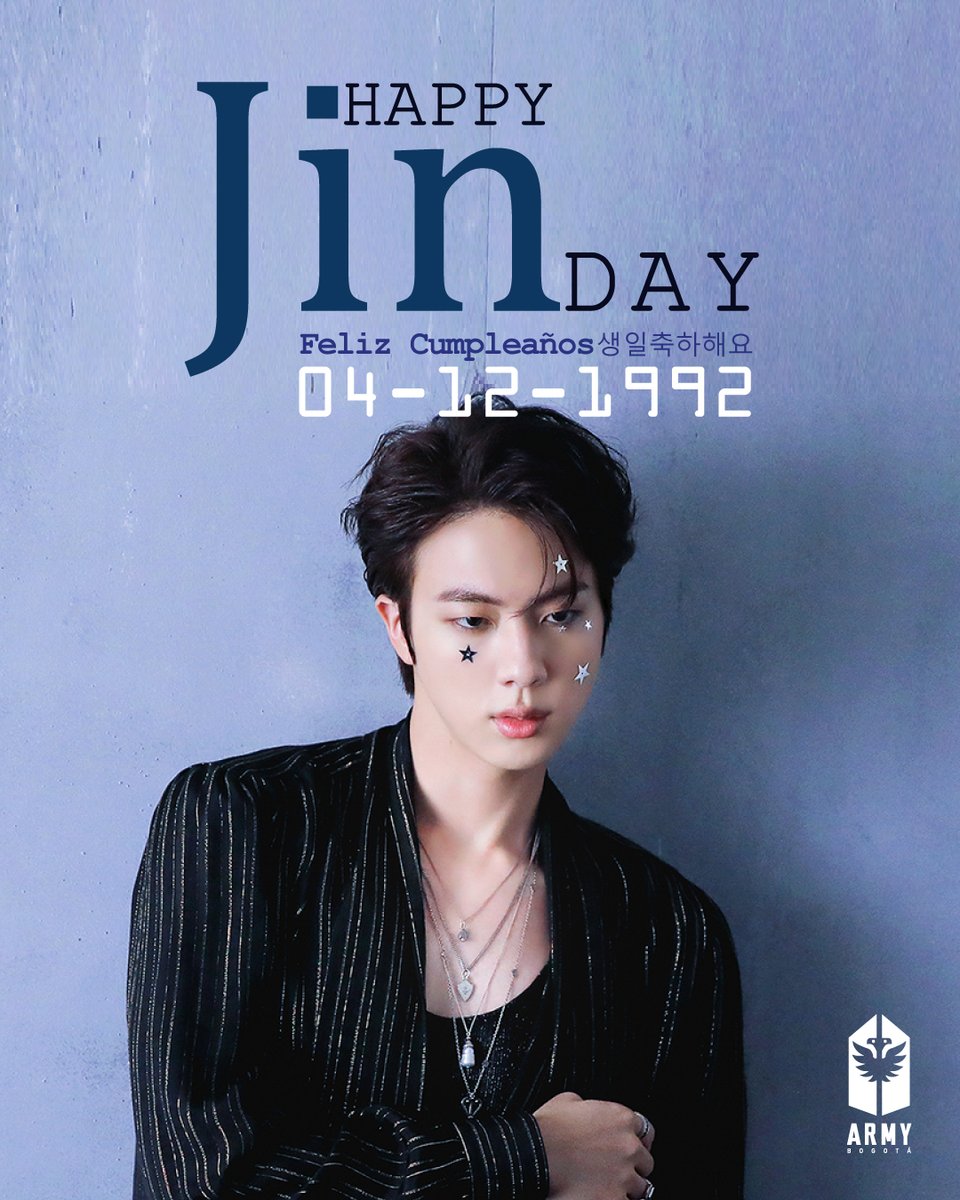 𝘞𝘩𝘦𝘯 𝘐'𝘮 𝘸𝘪𝘵𝘩 𝘺𝘰𝘶 t𝘩𝘦𝘳𝘦 𝘪𝘴 𝘯𝘰 𝘰𝘯𝘦 𝘦𝘭𝘴𝘦
𝘈 𝘭𝘪𝘧𝘦, 𝘢 𝘴𝘱𝘢𝘳𝘬𝘭𝘦 𝘪𝘯 𝘺𝘰𝘶𝘳 𝘦𝘺𝘦𝘴
𝘏𝘦𝘢𝘷𝘦𝘯 𝘤𝘰𝘮𝘪𝘯𝘨 𝘵𝘩𝘳𝘰𝘶𝘨𝘩
𝘈𝘯𝘥 𝘐 𝘭𝘰𝘷𝘦 𝘺𝘰𝘶

#SuperstarJinDay  | #TheAstronautDay | #WorldwideArtistJin | #ForeverBoyJin | #HappyJinDay