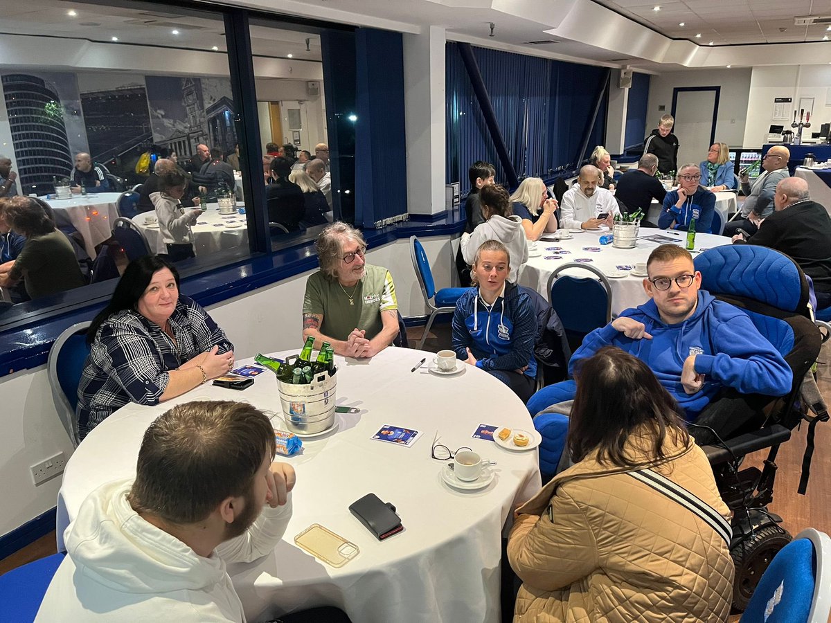 (C) Birmingham City FC (@bcfc) on Twitter photo Last night, a few of the Clubโs disabled supporters joined Jukey, <a href="/louise_quinn4/">Louise Quinn</a> and <a href="/christiemurray7/">Christie Murray</a> for a catch-up with coffee and cake. โ๏ธ๐ฐ
#InternationalDayOfDisability Last night, a few of the Clubโs disabled supporters joined Jukey, <a href="/louise_quinn4/">Louise Quinn</a> and <a href="/christiemurray7/">Christie Murray</a> for a catch-up with coffee and cake. โ๏ธ๐ฐ
#InternationalDayOfDisability