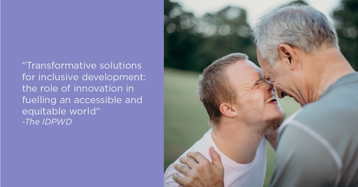 Today is recognized as the International Day of Persons with Disabilities, which seeks to advance the rights and well-beings of those with disabilities throughout all levels of our society. #DisabilityInclusion #IDPWD #InternationalDayofPersonswithDisabilities