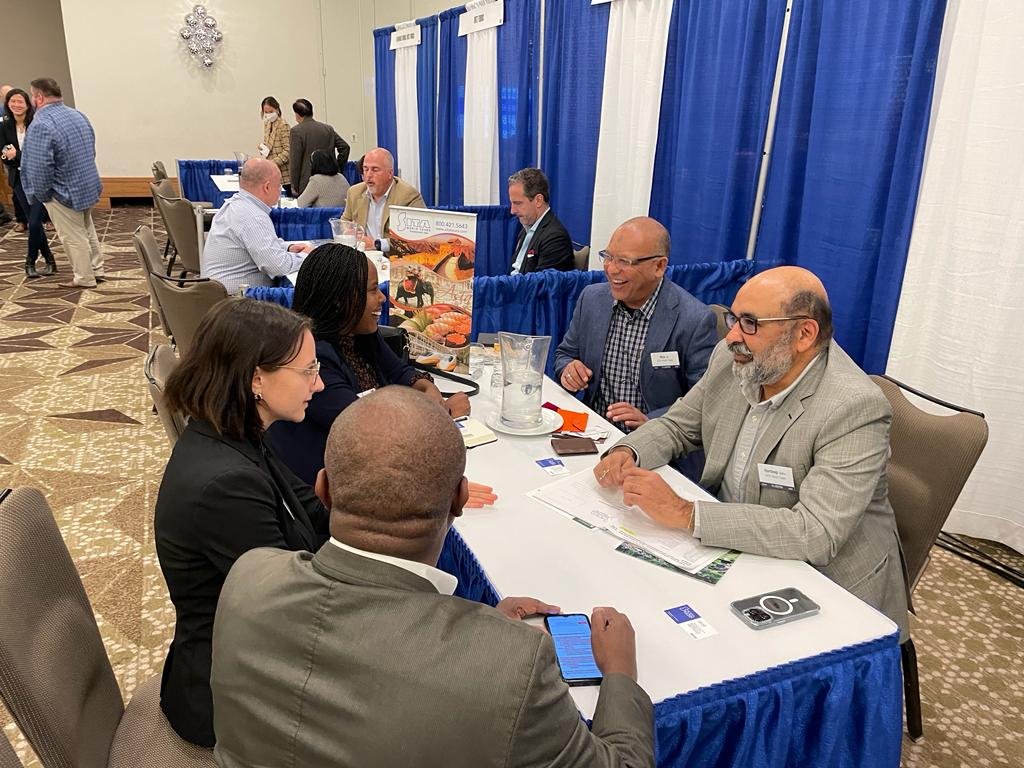 RDBrwanda's tweet photo. Rwanda participated in the United States Tour Operators Association Annual Conference and MarketPlace in Austin, Texas this week.

RDB's @MutesiLinda and @jeanpaulbn had engaging sessions with tour operators who were positive on more visitors coming to Rwanda. 

#VisitRwanda🇷🇼 https://t.co/3VJxesNpmR