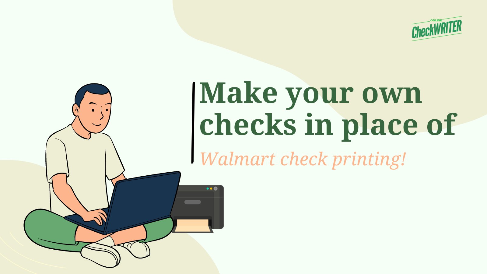 Online check writer on twitter why wait 12 business days for your