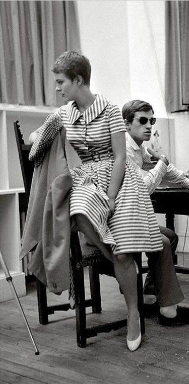 Nasıl da duru bir güzellik #JeanSeberg 👒
Ve karizma #JeanPaulBelmondo 🎩