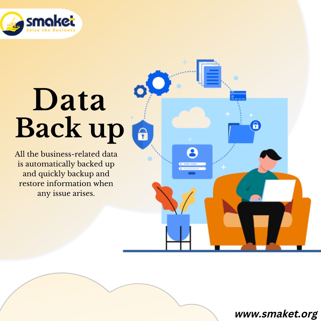 SmaketSolutions's tweet photo. A good backup plan is crucial for a business! It's a simple fact of life that no company is immune to data loss.
#data #backup #databackup #backupplan #billingsoftware #business #accounting #accountingsoftware #cloud #software #smaket #smaketsoftware #smaketgstsoftware #billing https://t.co/bU0nOeUKRr