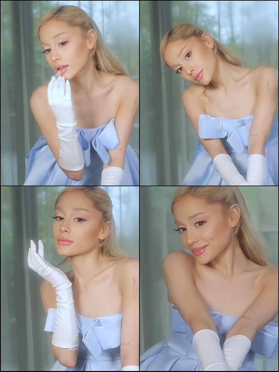 infoari's tweet image. ariana grande as cinderella