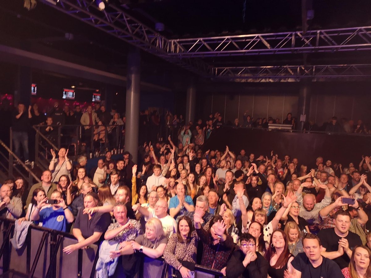 ApolloJunction's tweet photo. HOW LUCKY ARE WE?! 
Getting to play in front of people like you. Going from headline shows to about 7 people in 2019… to 700+ people in 2022 and the thousands at festivals. 

Thanks for being a part of this journey 👏 https://t.co/hKbXQcWDSH